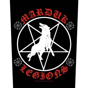 Marduk - Marduk Legions Back Patch i gruppen MERCHANDISE / Merch / Metal hos Bengans Skivbutik AB (5538091)