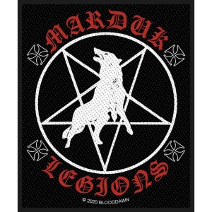 Marduk - Marduk Legions Standard Patch i gruppen MERCHANDISE / Merch / Metal hos Bengans Skivbutik AB (5538092)