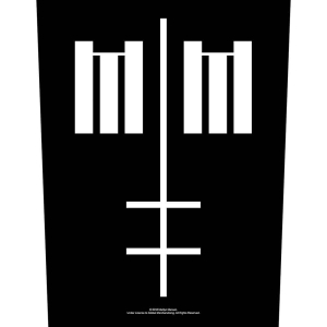 Marilyn Manson - Cross Logo Back Patch i gruppen MERCHANDISE / Merch / Metal hos Bengans Skivbutik AB (5538093)