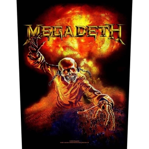 Megadeth - Nuclear Back Patch i gruppen MERCHANDISE / Merch / Metal hos Bengans Skivbutik AB (5538106)