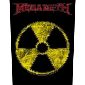 Megadeth - Radioactive Back Patch i gruppen MERCHANDISE / Merch / Metal hos Bengans Skivbutik AB (5538110)