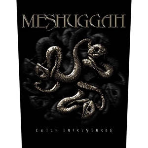 Meshuggah - Catch 33 Back Patch i gruppen MERCHANDISE / Merch / Metal hos Bengans Skivbutik AB (5538119)