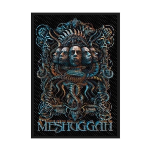 Meshuggah - 5 Faces Standard Patch i gruppen MERCHANDISE / Merch / Metal hos Bengans Skivbutik AB (5538121)