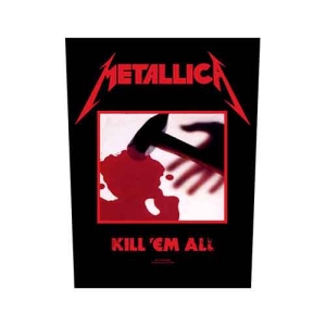 Metallica - Kill 'Em All Back Patch i gruppen MERCHANDISE / Merch / Metal hos Bengans Skivbutik AB (5538124)