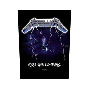 Metallica - Ride The Lightning Back Patch i gruppen MERCHANDISE / Merch / Metal hos Bengans Skivbutik AB (5538125)