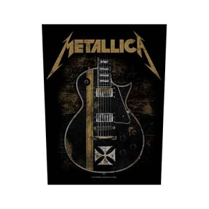 Metallica - Hetfield Guitar Back Patch i gruppen MERCHANDISE / Merch / Metal hos Bengans Skivbutik AB (5538128)