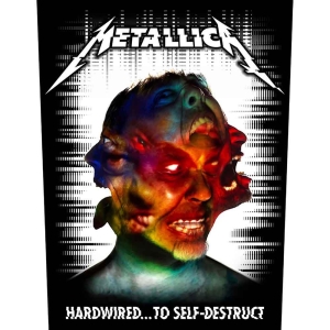 Metallica - Hardwired To Self Destruct Back Patch i gruppen MERCHANDISE / Merch / Metal hos Bengans Skivbutik AB (5538132)