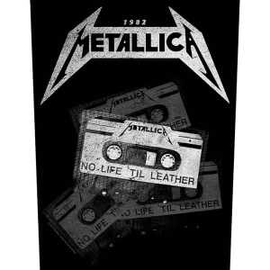 Metallica - No Life 'Til Leather Back Patch i gruppen MERCHANDISE / Merch / Metal hos Bengans Skivbutik AB (5538134)