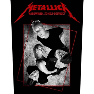 Metallica - Hardwired Concrete Back Patch i gruppen MERCHANDISE / Merch / Metal hos Bengans Skivbutik AB (5538136)