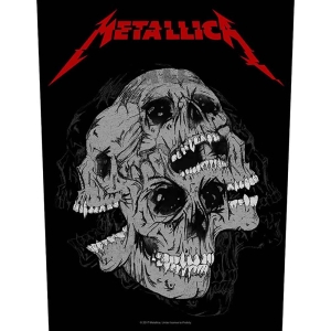 Metallica - Skulls Back Patch i gruppen MERCHANDISE / Merch / Metal hos Bengans Skivbutik AB (5538137)