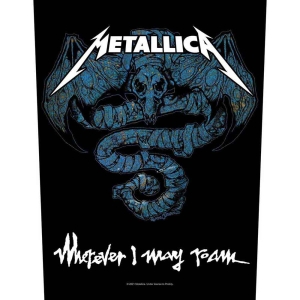 Metallica - Wherever I May Roam Back Patch i gruppen MERCHANDISE / Merch / Metal hos Bengans Skivbutik AB (5538140)