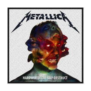 Metallica - Hardwired To Self Destruct Standard Patc i gruppen MERCHANDISE / Merch / Metal hos Bengans Skivbutik AB (5538151)