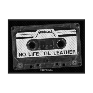 Metallica - No Life 'Till Leather Standard Patch i gruppen MERCHANDISE / Merch / Metal hos Bengans Skivbutik AB (5538155)