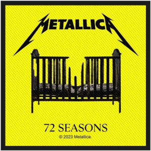 Metallica - 72 Seasons Standard Patch i gruppen MERCHANDISE / Merch / Metal hos Bengans Skivbutik AB (5538160)