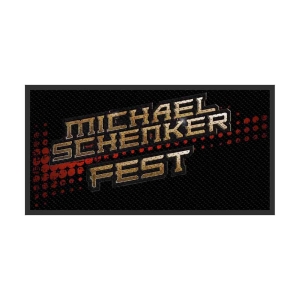 Michael Schenker Fest - Logo Standard Patch i gruppen MERCHANDISE / Merch / Metal hos Bengans Skivbutik AB (5538162)