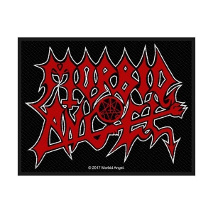 Morbid Angel - Logo Standard Patch i gruppen MERCHANDISE / Merch / Metal hos Bengans Skivbutik AB (5538168)