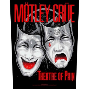 Motley Crue - Theatre Of Pain Back Patch i gruppen MERCHANDISE / Merch / Metal hos Bengans Skivbutik AB (5538171)