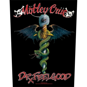 Motley Crue - Dr Feelgood Back Patch i gruppen MERCHANDISE / Merch / Metal hos Bengans Skivbutik AB (5538173)