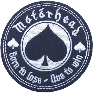 Motorhead - Born To Lose Live To Win Patch i gruppen MERCHANDISE / Merch / Metal hos Bengans Skivbutik AB (5538179)