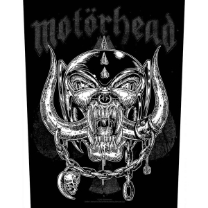 Motorhead - Etched Iron Back Patch i gruppen MERCHANDISE / Merch / Metal hos Bengans Skivbutik AB (5538188)