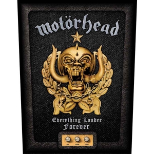 Motorhead - Everything Louder Forever Back Patch i gruppen MERCHANDISE / Merch / Metal hos Bengans Skivbutik AB (5538189)