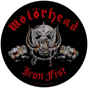 Motorhead - Iron Fist 2010 Back Patch i gruppen MERCHANDISE / Merch / Metal hos Bengans Skivbutik AB (5538195)