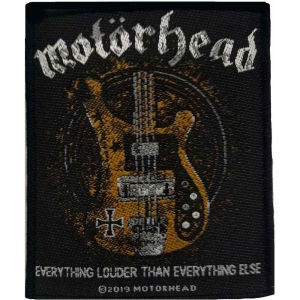 Motorhead - Lemmy's Bass Standard Patch i gruppen MERCHANDISE / Merch / Metal hos Bengans Skivbutik AB (5538205)