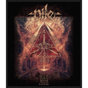 Nile - Vile Nilotic Rites Standard Patch i gruppen MERCHANDISE / Merch / Metal hos Bengans Skivbutik AB (5538216)