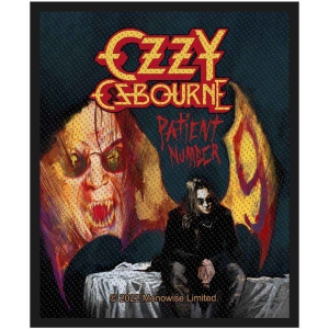 Ozzy Osbourne - Patient No. 9 Standard Patch i gruppen MERCHANDISE hos Bengans Skivbutik AB (5538243)