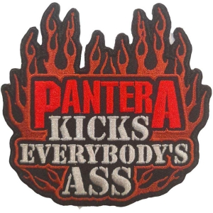 Pantera - Kicks Woven Patch i gruppen MERCHANDISE / Merch / Metal hos Bengans Skivbutik AB (5538254)