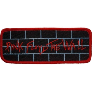 Pink Floyd The Wall - The Wall Red Woven Patch i gruppen MERCHANDISE hos Bengans Skivbutik AB (5538288)