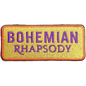 Queen - Bohemian Rhapsody Woven Patch i gruppen MERCHANDISE hos Bengans Skivbutik AB (5538319)