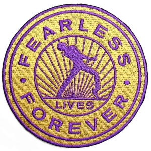 Queen - Fearless Woven Patch i gruppen MERCHANDISE hos Bengans Skivbutik AB (5538321)