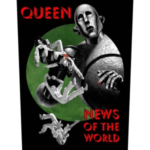 Queen - News Of The World Back Patch i gruppen MERCHANDISE hos Bengans Skivbutik AB (5538327)