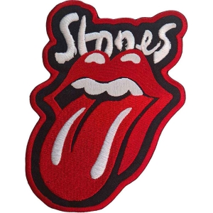 Rolling Stones - Classic Licks Woven Patch i gruppen MERCHANDISE hos Bengans Skivbutik AB (5538356)