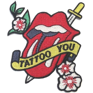 Rolling Stones - Tattoo You Standard Patch i gruppen MERCHANDISE hos Bengans Skivbutik AB (5538373)