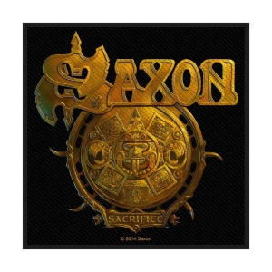 Saxon - Sacrifice Standard Patch i gruppen MERCHANDISE hos Bengans Skivbutik AB (5538395)