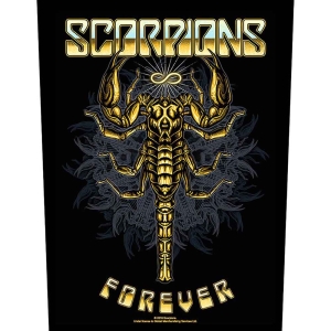 Scorpions - Forever Back Patch i gruppen MERCHANDISE hos Bengans Skivbutik AB (5538398)