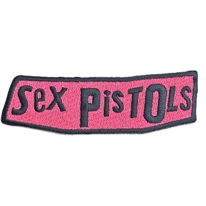 Sex Pistols - Logo Woven Patch i gruppen MERCHANDISE hos Bengans Skivbutik AB (5538405)