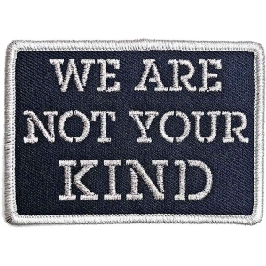 Slipknot - We Are Not Your Kind Stencil Woven Patch i gruppen MERCHANDISE hos Bengans Skivbutik AB (5538439)