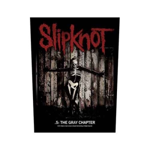 Slipknot - The Gray Chapter Back Patch i gruppen MERCHANDISE / Merch / Metal hos Bengans Skivbutik AB (5538445)