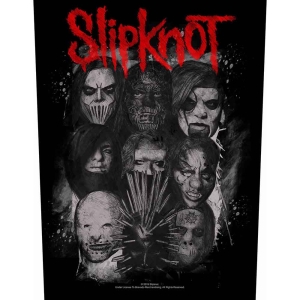 Slipknot - We Are Not Your Kind Masks Back Patch i gruppen MERCHANDISE hos Bengans Skivbutik AB (5538446)