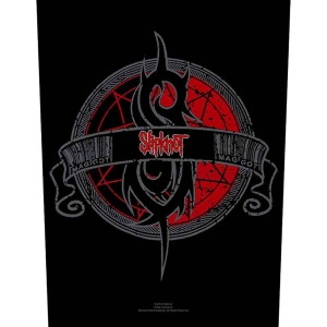 Slipknot - Crest Back Patch i gruppen MERCHANDISE / Merch / Metal hos Bengans Skivbutik AB (5538447)