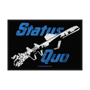 Status Quo - Just Supposin' Standard Patch i gruppen MERCHANDISE / Merch / Pop-Rock hos Bengans Skivbutik AB (5538451)