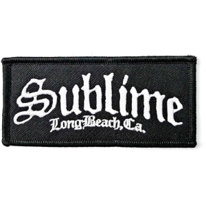 Sublime - Ca Logo Woven Patch i gruppen MERCHANDISE hos Bengans Skivbutik AB (5538454)