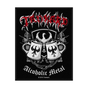 Tankard - Alcoholic Metal Standard Patch i gruppen MERCHANDISE / Merch / Metal hos Bengans Skivbutik AB (5538456)