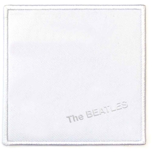 The Beatles - White Album Woven Patch i gruppen MERCHANDISE hos Bengans Skivbutik AB (5538466)