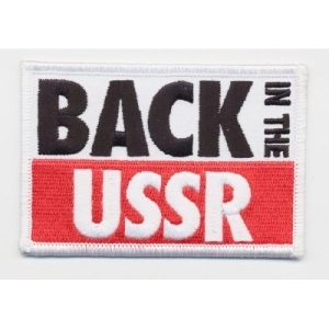 The Beatles - Back In The Ussr Standard Patch i gruppen MERCHANDISE hos Bengans Skivbutik AB (5538483)