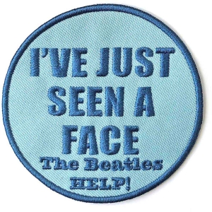 The Beatles - I've Just Seen A Face Woven Patch i gruppen MERCHANDISE / Merch / Pop-Rock hos Bengans Skivbutik AB (5538501)