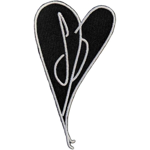 The Smashing Pumpkins - Gish Heart Woven Patch i gruppen MERCHANDISE / Merch / Pop-Rock hos Bengans Skivbutik AB (5538562)